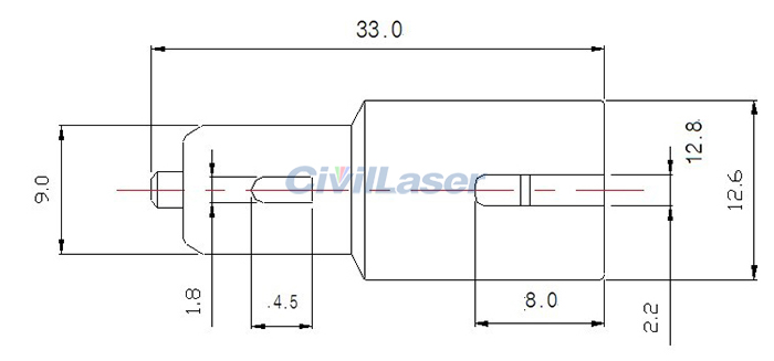 SC PC Yin and Yang Plastic Optical Attenuator Accurate Attenuation